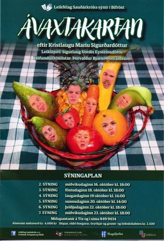 Næstu sýningar