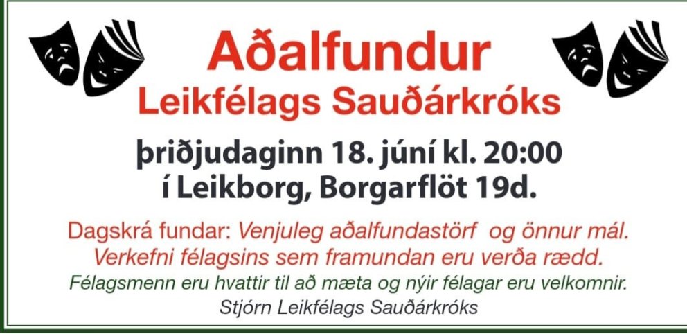 Aðalfundur Leikfélagsins